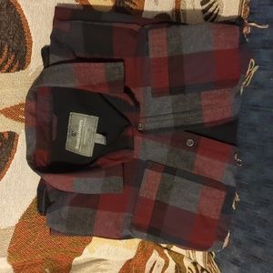 Rugged Elements fleece lined, long sleeve flannel